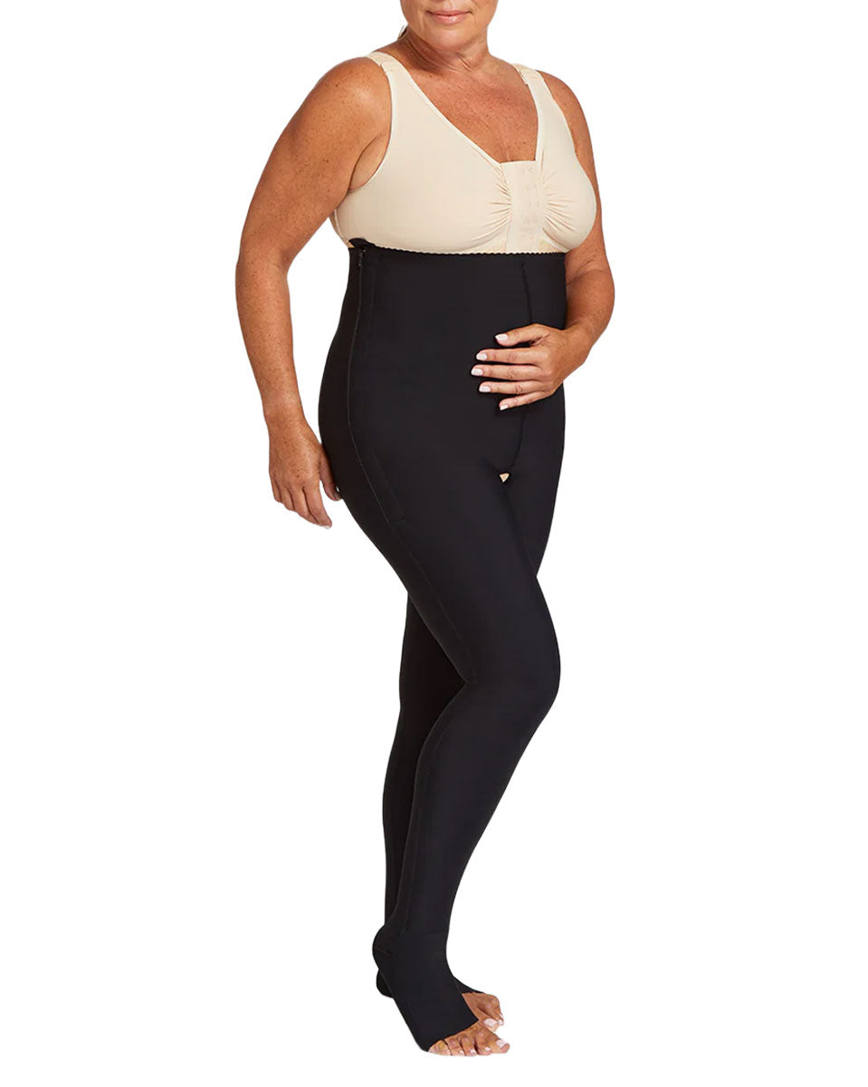 Marena Lipedema Post-surgical Girdle With Flexfit Comfort Ankle™ | 17-20 Mmhg | Womens Sizing - Style No. LGLFW