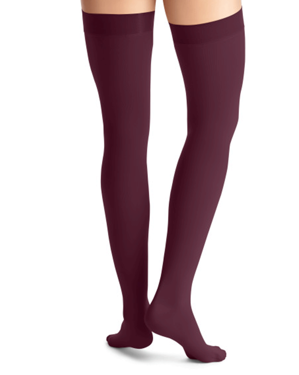 Jobst Opaque Women's 15-20 mmHg Thigh High w/ Silicone Dotted Top Band