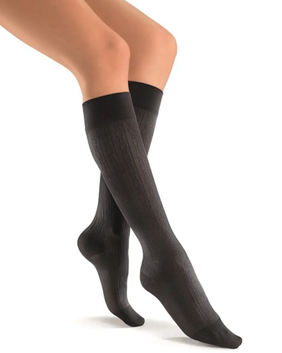 Jobst SoSoft Women's 20-30 mmHg Brocade Knee High