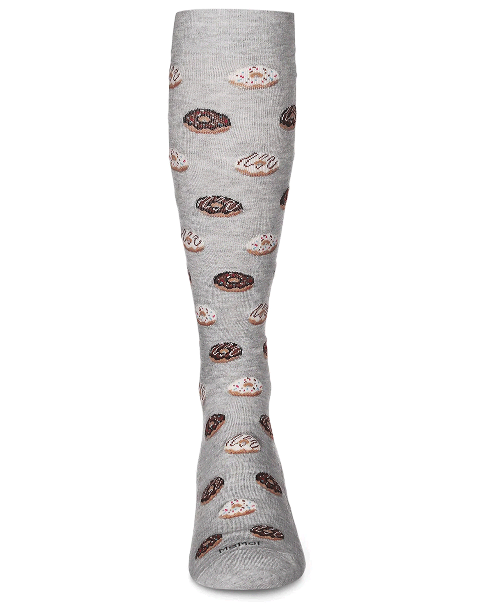 Memoi Donuts 8-15mmhg Men's Bamboo Blend Compression Socks