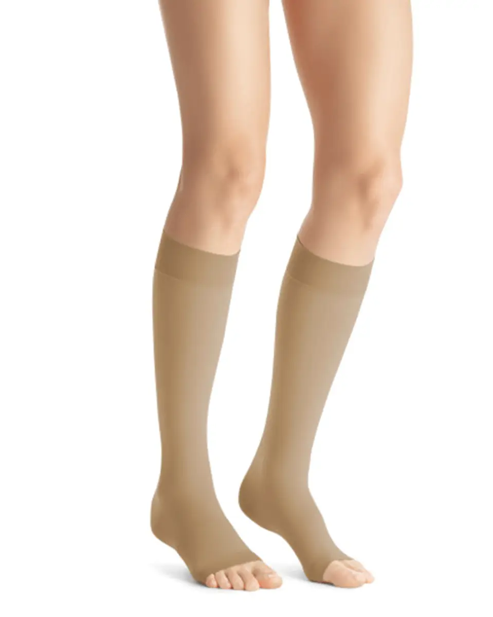 Jobst Opaque SoftFit Women's 30-40 mmHg OPEN TOE Knee High