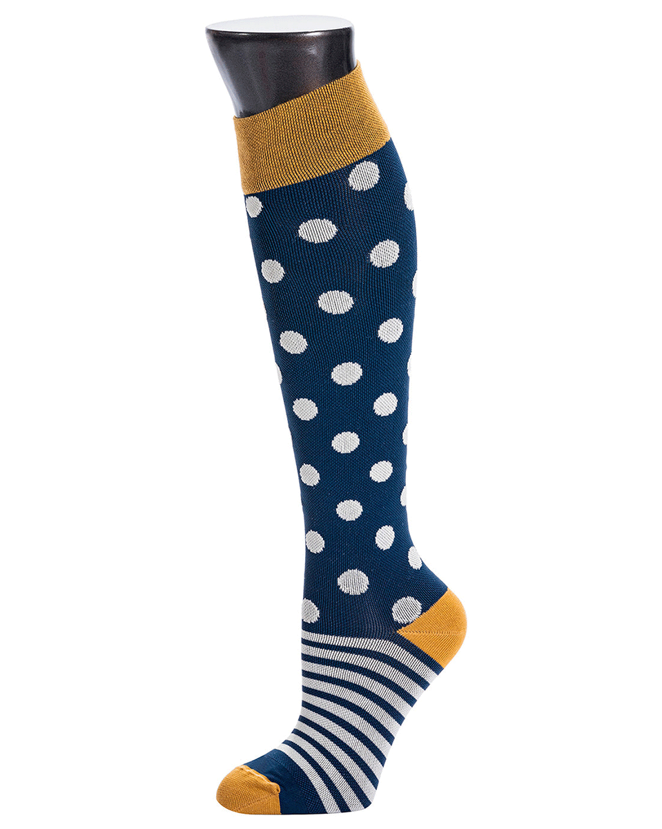 Be Shapy Knee High 15-20 mmHg Athletic Compression Socks - 2 Pack