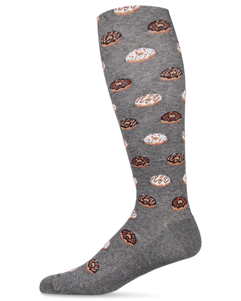 Memoi Donuts 8-15mmhg Men's Bamboo Blend Compression Socks