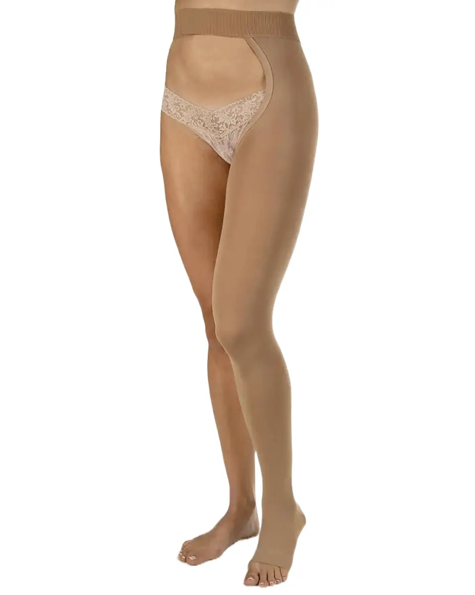 Jobst Relief 20-30 mmHg Single Leg OPEN TOE Chap