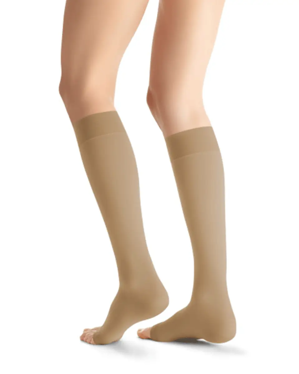 Jobst Opaque SoftFit Women's 30-40 mmHg OPEN TOE Knee High
