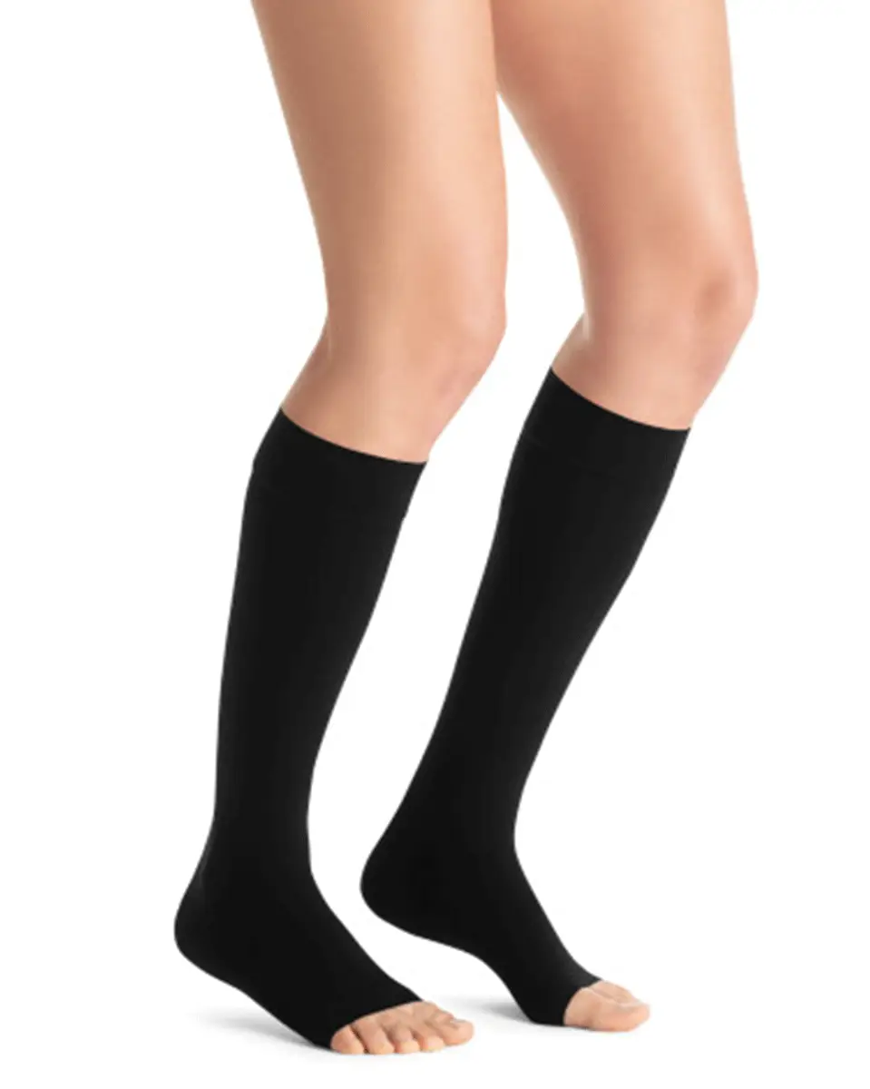 Jobst Opaque Women's 20-30 mmHg OPEN TOE Knee High