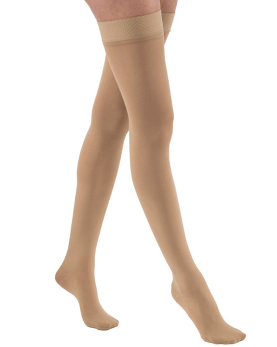 Jobst Relief 20-30 mmHg Thigh High w/ Silicone Top Band