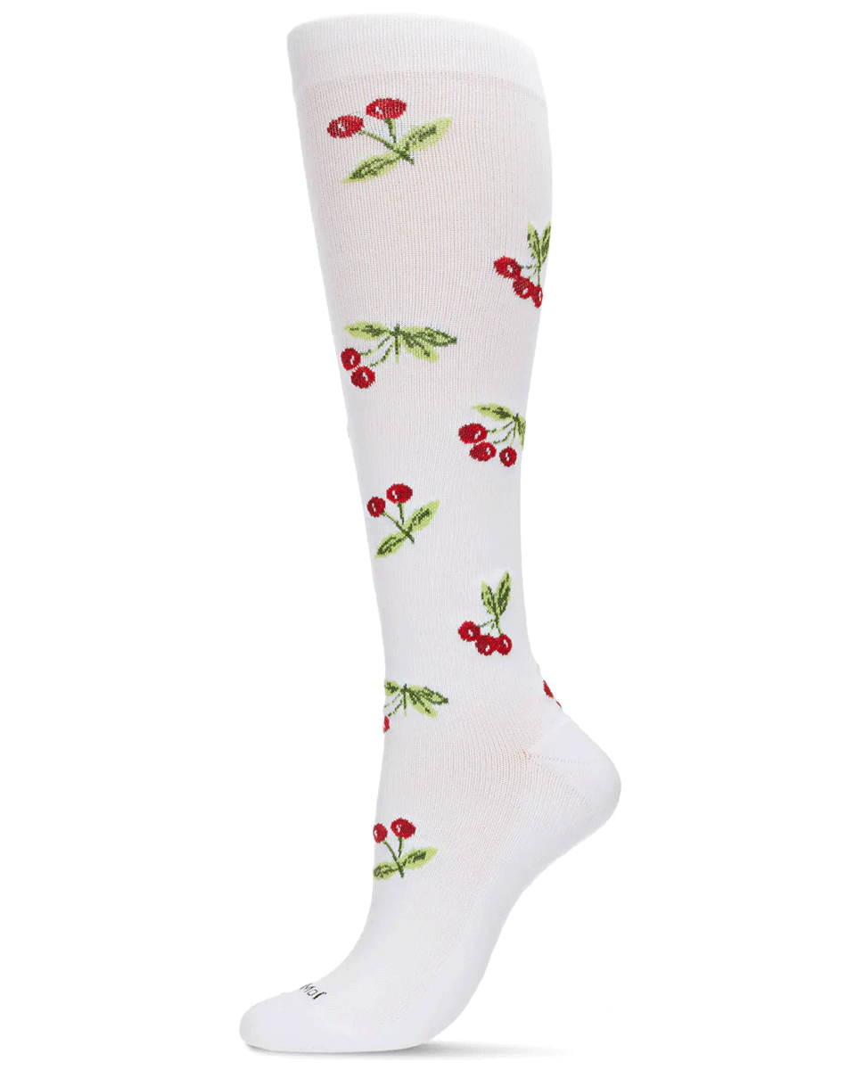 Memoi Very Cherry 8-15mmhg Compression Socks