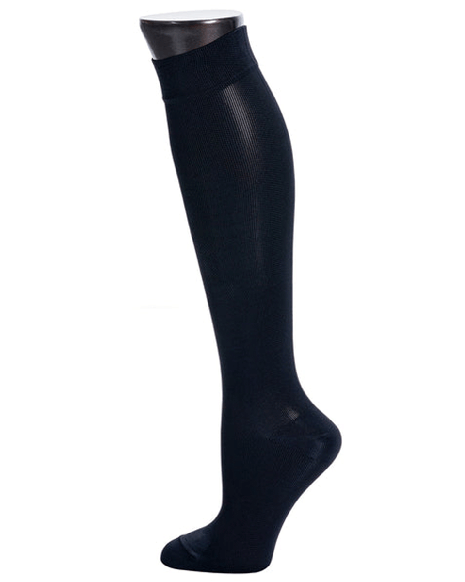 Be Shapy Compression Knee High Socks for Daily Use 15-20 mmHg - 2 Pack