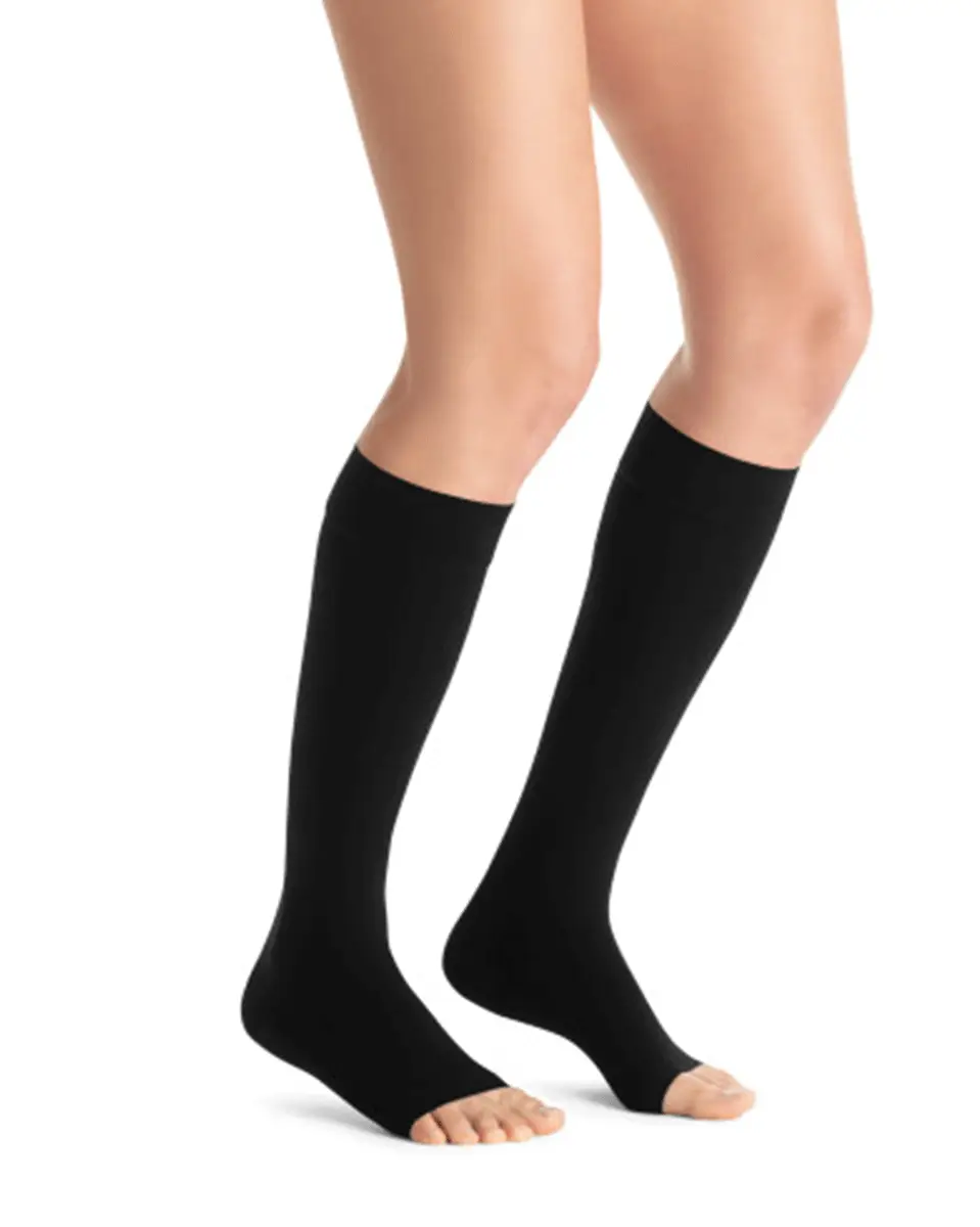 Jobst Opaque SoftFit Women's 20-30 mmHg OPEN TOE Knee High