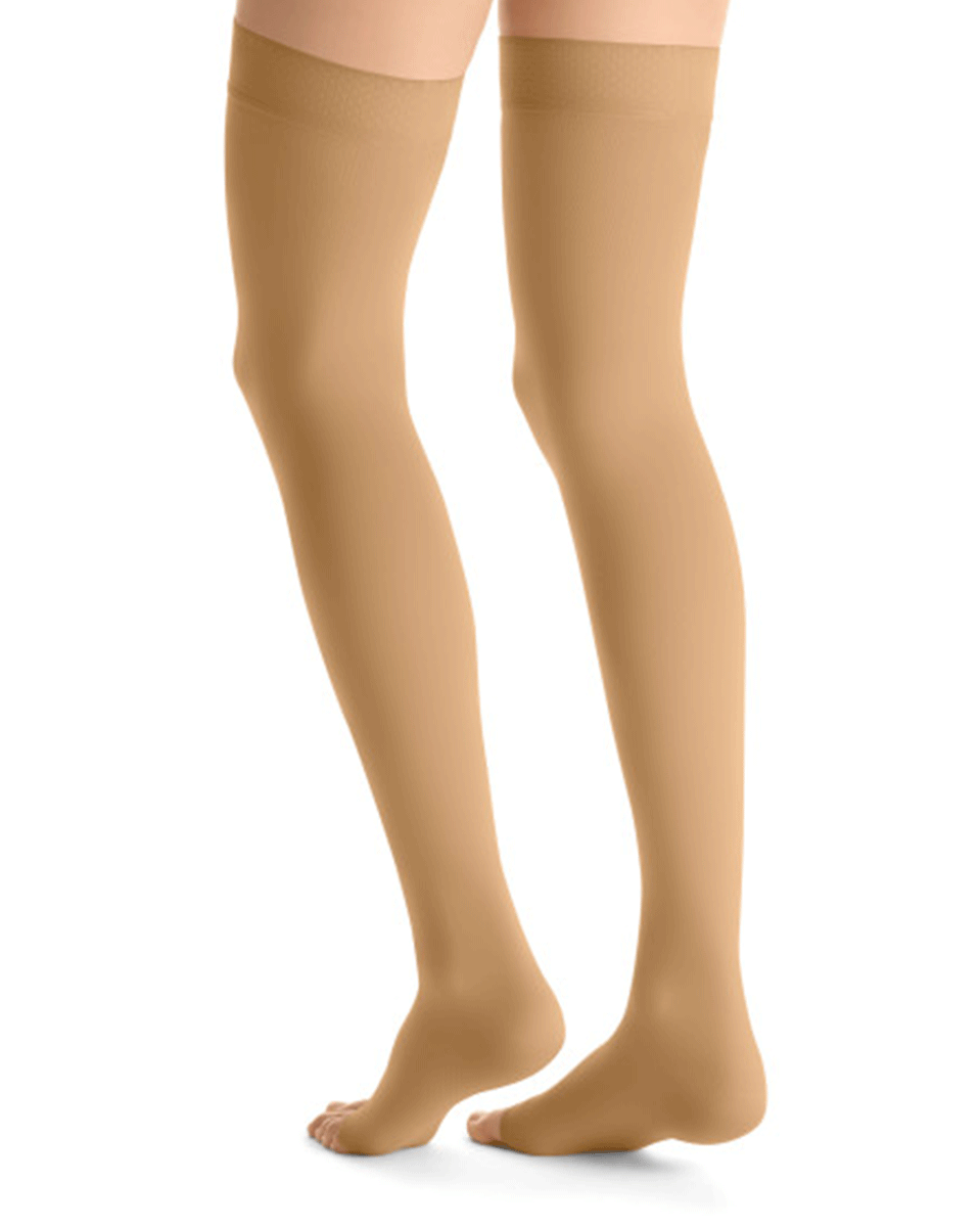 Jobst Opaque Women's 30-40 mmHg OPEN TOE Thigh High