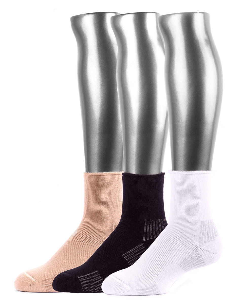 Be Shapy Diabetic Socks Low Cut Lenght - 3 Pack