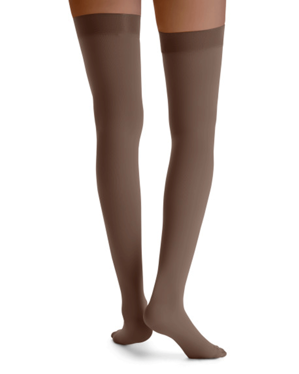 Jobst Opaque Women's 15-20 mmHg Thigh High w/ Silicone Dotted Top Band