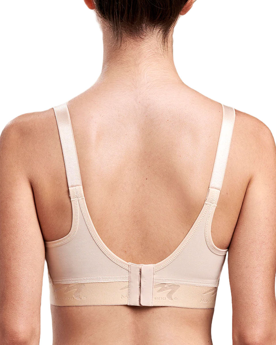 Marena Caress™ Ultra-Low Coverage Pocketed Bra - Beige/Black