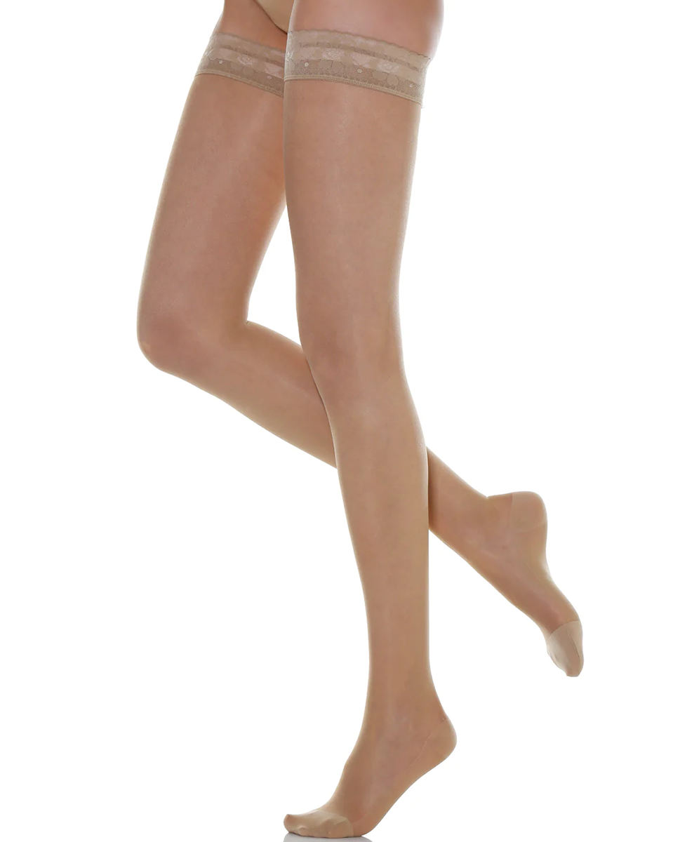 RelaxSan Moderate Support Thigh High Hold-Up Stockings 15-20 mmHg
