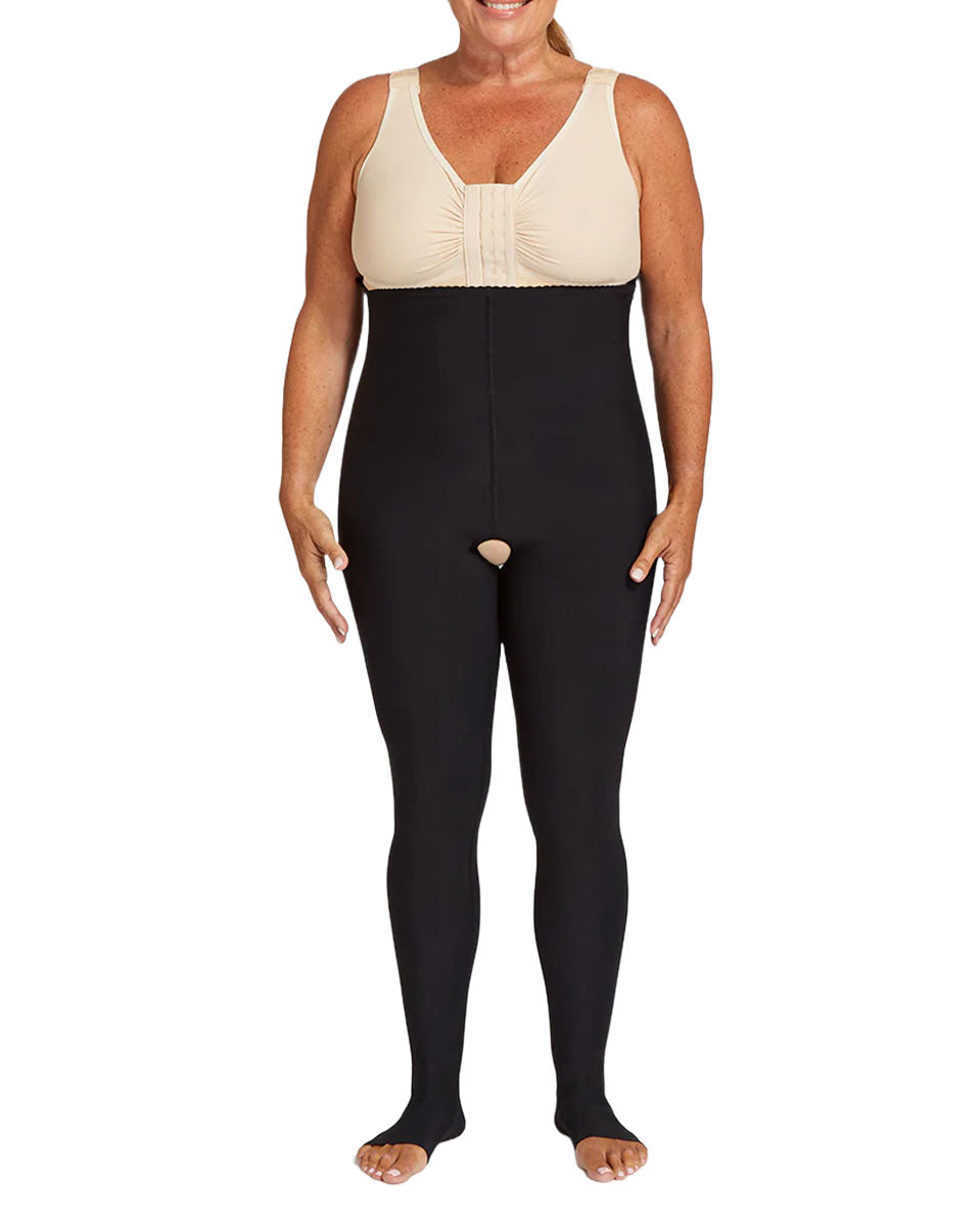 Marena Lipedema Post-surgical Girdle With Flexfit Comfort Ankle™ | 17-20 Mmhg | Womens Sizing - Style No. LGLFW