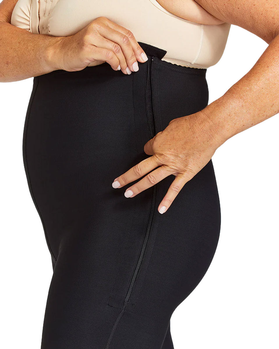 Marena Lipedema Post-surgical Girdle With Flexfit Comfort Ankle™ | 17-20 Mmhg | Womens Sizing - Style No. LGLFW