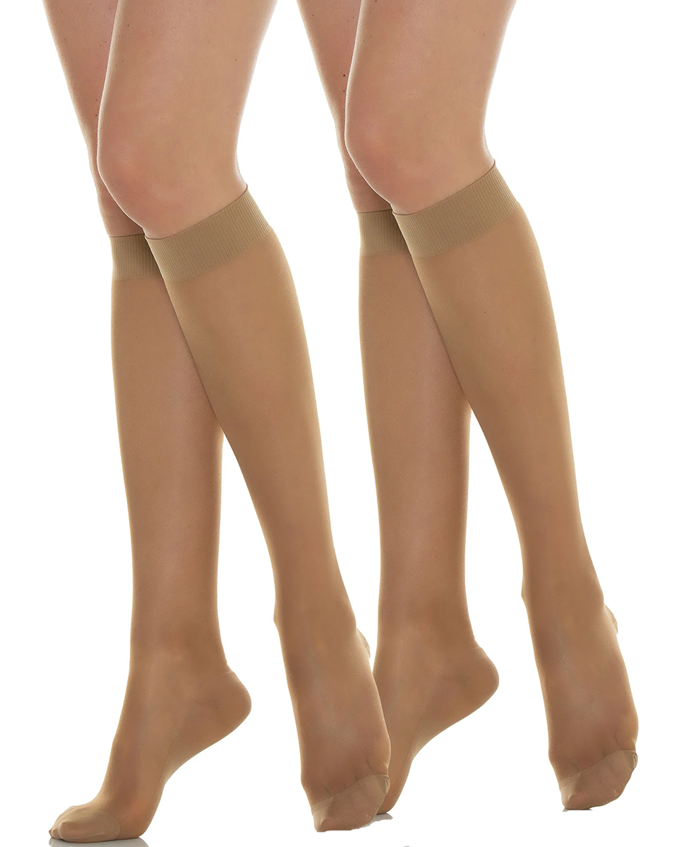 RelaxSan Firm Support Knee High Socks Plus 20-30 mmHg