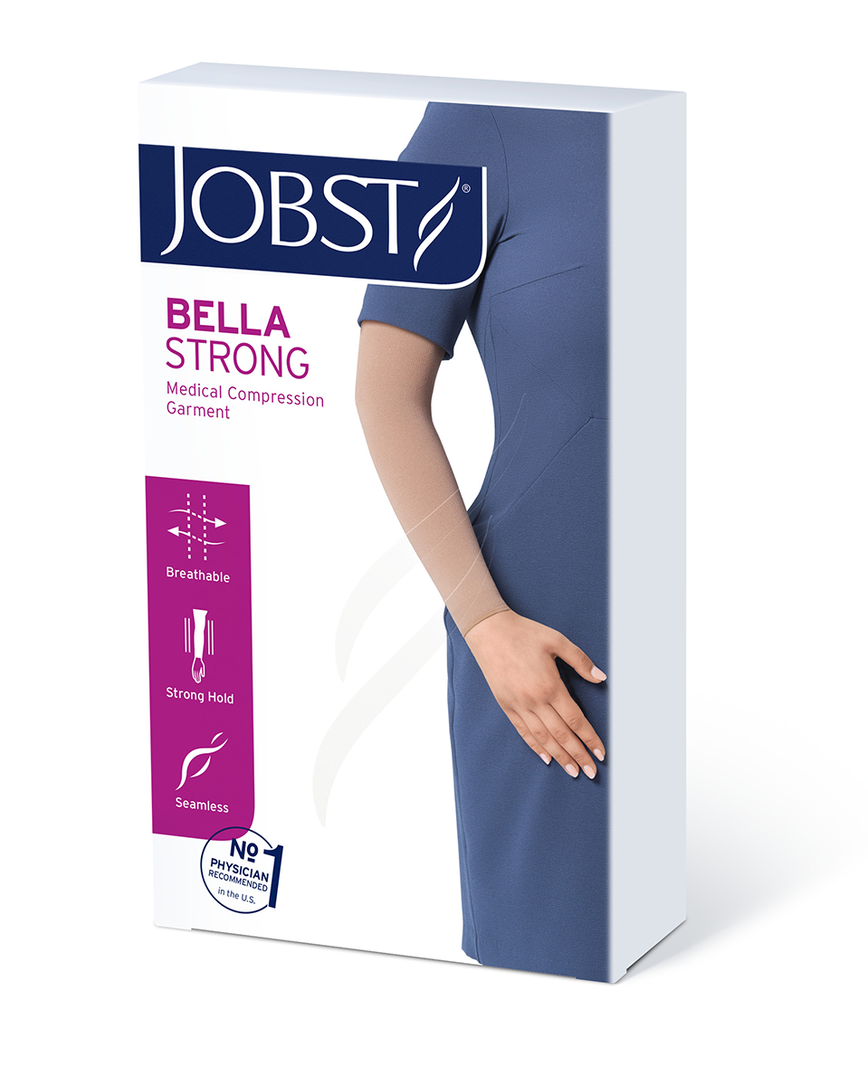 JOBST® Bella Strong Armsleeve 30-40 mmHg w/ Silicone Top Band