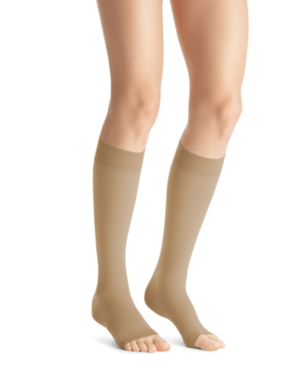 Jobst Opaque Women's 20-30 mmHg OPEN TOE Knee High