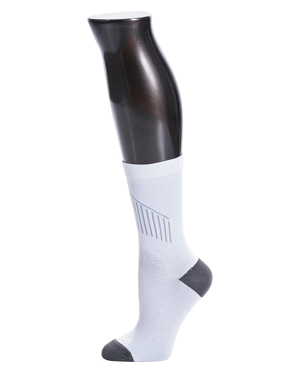 Be Shapy Sports Compression Short Unisex Socks Moderate 15-20 mmHg - 2 Pack