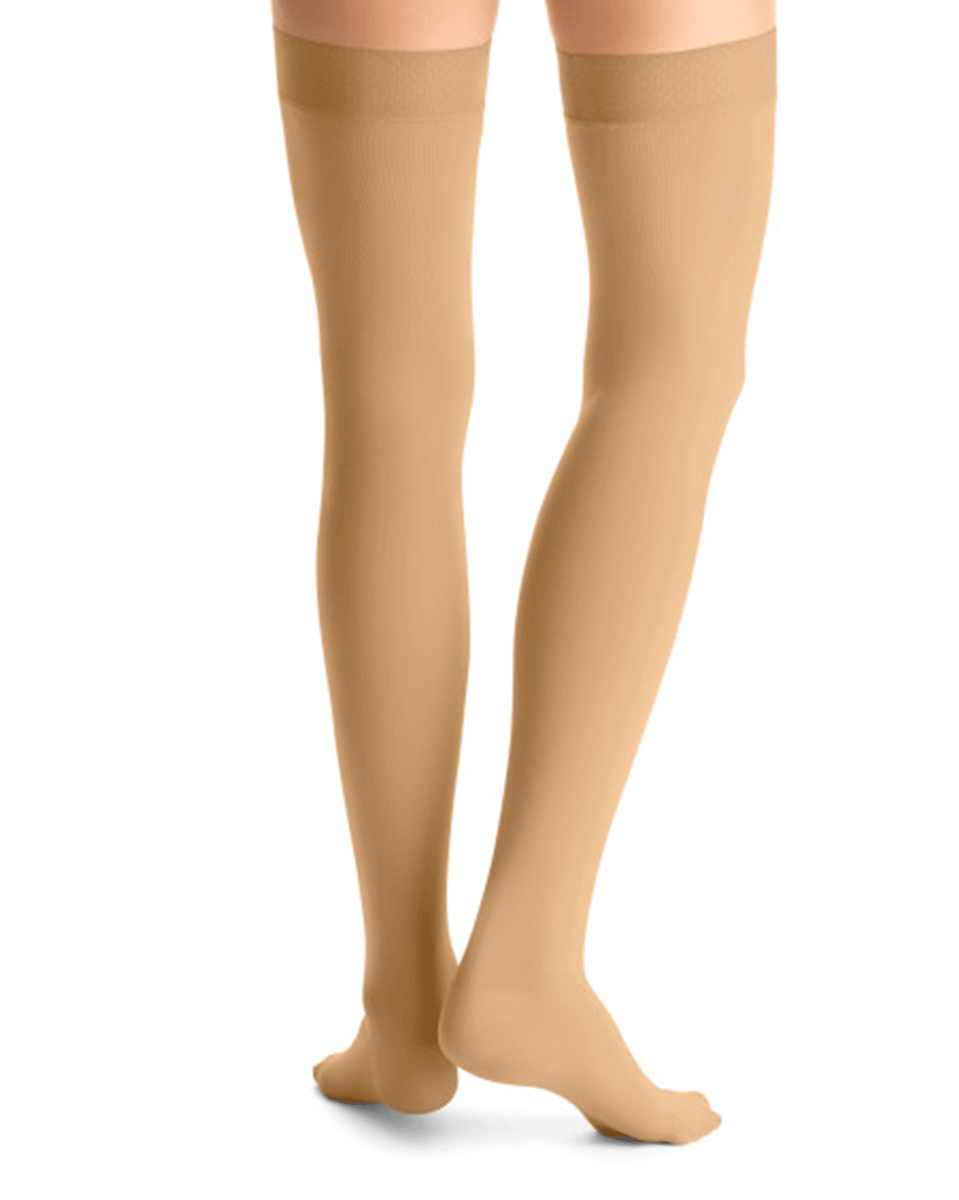 Jobst Opaque Women's 20-30 mmHg Thigh High w/ Silicone Dotted Top Band
