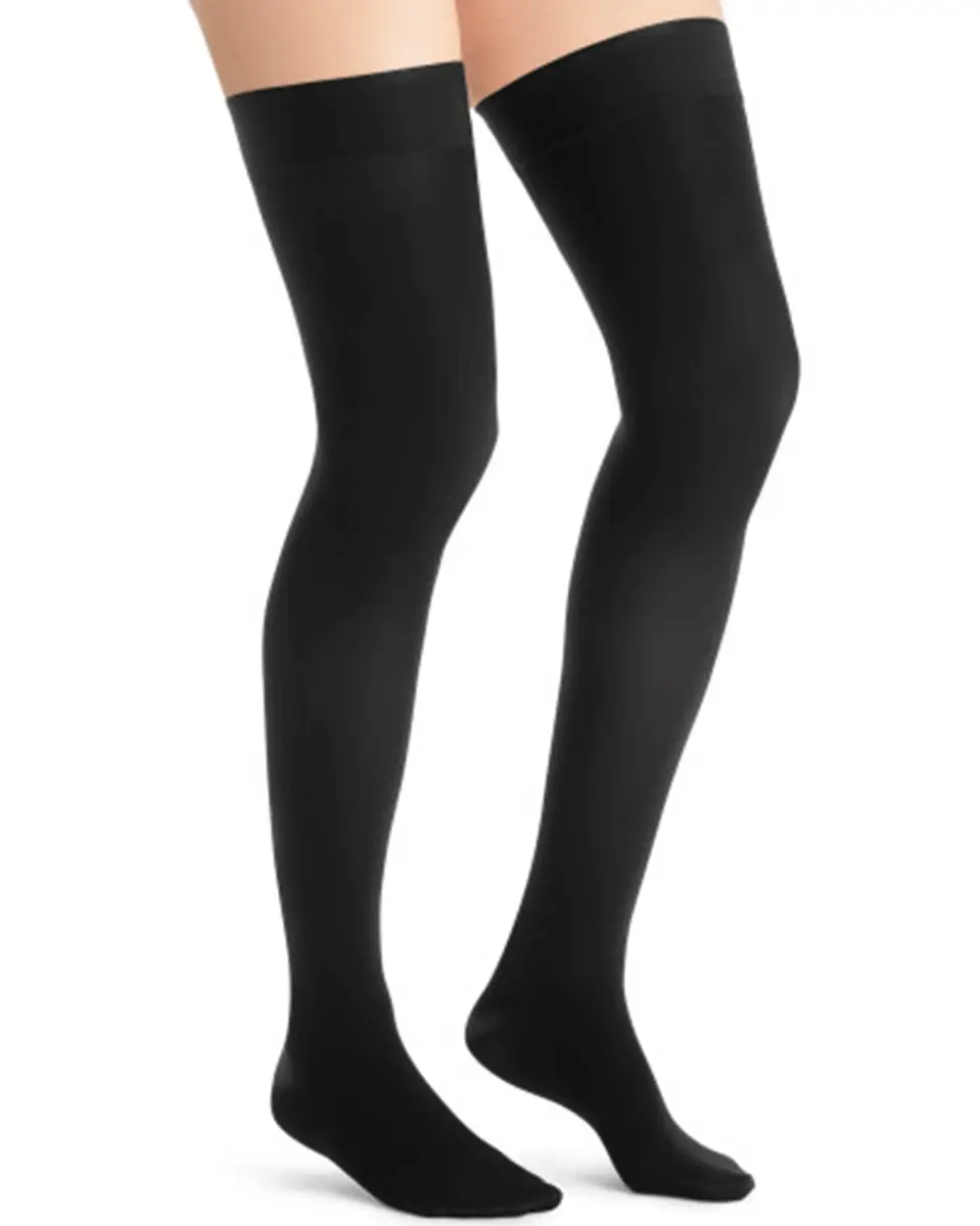 Jobst UltraSheer Women's 15-20 mmHg Thigh High w/ Silicone Dotted Top Band